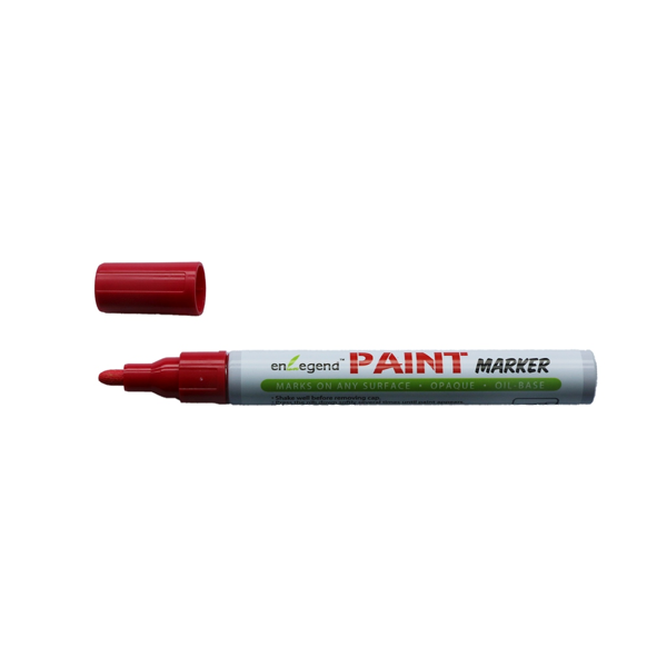 ΜΑΡΚΑΔΟΡΟΣ ENLEGENT PAINT ΚΟΚΚΙΝΟΣ ΛΑΔΙΟΥ 15mm ΔΙΑΜΕΤΡΟ 2mm MYTH JAPAN MADE