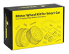 ΣΕΤ ΡΟΔΕΣ ΜΕ ΚΙΝΗΤΗΡΑ KEYESTUDIO motor wheel kit για smart car KS0324