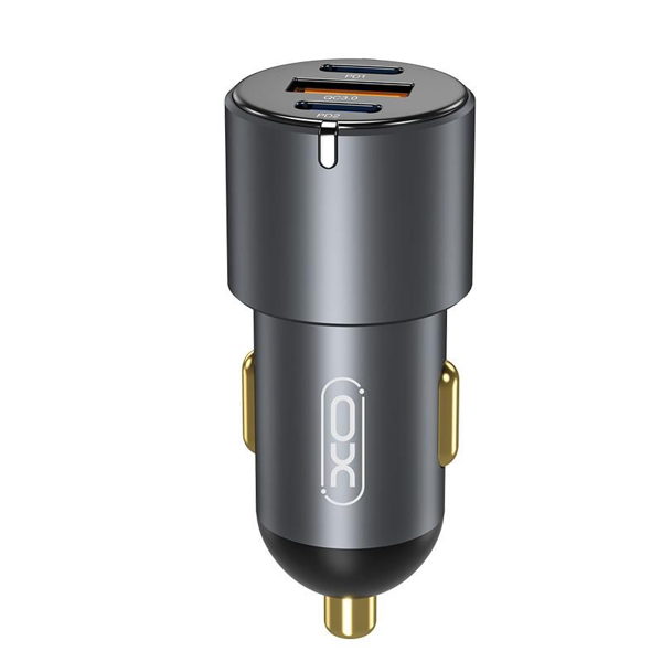 ΦΟΡΤΙΣΤΗΣ ΑΥΤΟΚΙΝΗΤΟΥ XO CC45 DUAL QUICK CHARGER TOTAL 60W QC AND PD