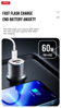 ΦΟΡΤΙΣΤΗΣ ΑΥΤΟΚΙΝΗΤΟΥ XO CC45 DUAL QUICK CHARGER TOTAL 60W QC AND PD