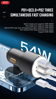 ΦΟΡΤΙΣΤΗΣ ΑΥΤΟΚΙΝΗΤΟΥ XO CC45 DUAL QUICK CHARGER TOTAL 60W QC AND PD