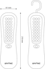 ΦΑΚΟΣ Entac ΕΡΓΑΣΙΑΣ 1W 120 LUMENS  IP44 3XAA 27LED  HOOK AND MAGNETIC
