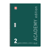 ΤΕΤΡΑΔΙΟ ΣΠΙΡΑΛ ACADEMY 21X29cm B4 2 ΘΕΜΑΤΑ 60φ. ΑΣΟΡΤΙ ΧΡΩΜΑΤΑ 70ΓΡ