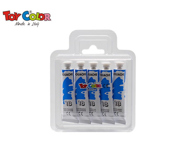 ΤΕΜΠΕΡΑ TOY COLOR 12ml  BLUE COBALT -ΜΠΛΕ Νo16 σε σωληνάριο