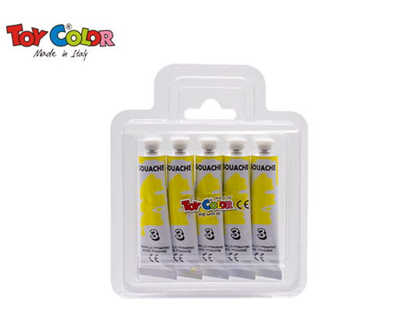 ΤΕΜΠΕΡΑ TOY COLOR 12ml CYAN PRIMARY BLUE -ΓΑΛΑΖΙΟ Νo18 σε σωληνάριο