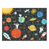 PUZZLE 100ΤΕΜ 49Χ36ΕΚ ΗΛΙΑΚΟ ΣΥΣΤΗΜΑ GLOW IN THE DARK LUNA CH-2021