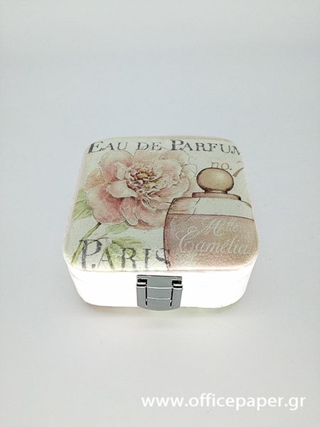ΜΠΙΖΟΥΤΙΕΡΑ  FLOWERS 4Χ9Χ10cm ME ΚΑΘΡΕΠΤΗ 000743