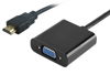 ΑΝΤΑΠΤΟΡΑΣ ΕΙΚΟΝΑΣ POWERTECH HDMI σε VGA (F) PTH-023, 1920x1200p, μαύρο