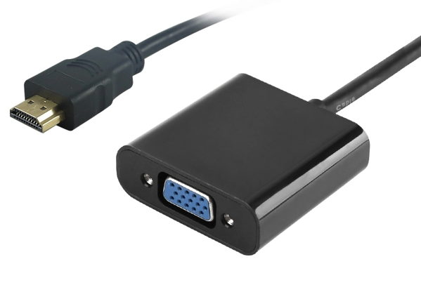 ΑΝΤΑΠΤΟΡΑΣ ΕΙΚΟΝΑΣ POWERTECH HDMI σε VGA (F) PTH-023, 1920x1200p, μαύρο