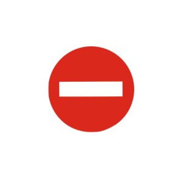 ΑΥΤΟΚΟΛΛΗΤΟ ΣΗΜΑ STOP 12,5Χ16,5 (ΕΣΩΤΕΡΙΚΟ)