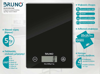 ΖΥΓΑΡΙΑ ΚΟΥΖΙΝΑΣ BRUNO BRN-0210 Κουζίνας 1gr/5kg Ανοξείδωτη