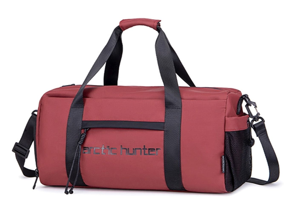 ΣΑΚ ΒΟΥΑΓΙΑΖ ARCTIC HUNTER KOKKINO ΜΕ ΘΗΚΗ ΠΑΠΟΥΤΣΙΩΝ 25L 48.5X32X16cm LX00537-RD