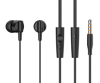 ΑΚΟΥΣΤΙΚΑ ΜΙΝΙ CELEBRAT earphones με μικρόφωνο G35, 3.5mm σύνδεση, 10mm, 1.2m, μαύρα