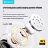 ΑΚΟΥΣΤΙΚΑ ΜΙΝΙ CELEBRAT earphones με μικρόφωνο G35, 3.5mm σύνδεση, 10mm, 1.2m, μαύρα