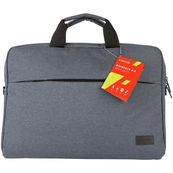 ΤΣΑΝΤΑ LAPTOP CANYON ELEGANT GREY 15,6 έως 16inch  CNE-CB5G4