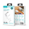 ΦΟΡΤΙΣΤΗΣ ΜΠΡΙΖΑΣ BWOO CDA133 40W wall charger 2 x USB-C ,1 x USB-A