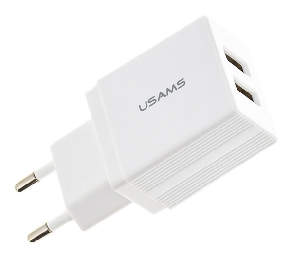 ΦΟΡΤΙΣΤΗΣ ΤΟΙΧΟΥ USAMS 2XUSB 2.1A