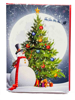 ΚΑΡΤΑ ΜΟΥΣΙΚΗΣ MERRY CHRISTMAS ΚΑΡΤΑ=26x19cm ΜΕ ΦΑΚΕΛΟ