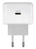 ΦΟΡΤΙΣΤΗΣ ΜΠΡΙΖΑΣ POWERTECH PT-1581 με καλώδιο, USB-C, 40 έως 60W, GaN, AVS, λευκός,Iphone 17
