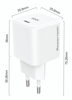 ΦΟΡΤΙΣΤΗΣ ΜΠΡΙΖΑΣ POWERTECH PT-1612, USB-C, 100W, GaN, AVS, λευκός Iphone 17