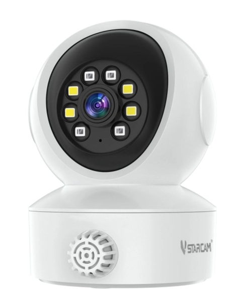 ΚΑΜΕΡΑ VSTARCAM smart κάμερα CS49LM με ανιχνευτή καπνού/αερίου, 3MP, WiFi, PTZ, SD