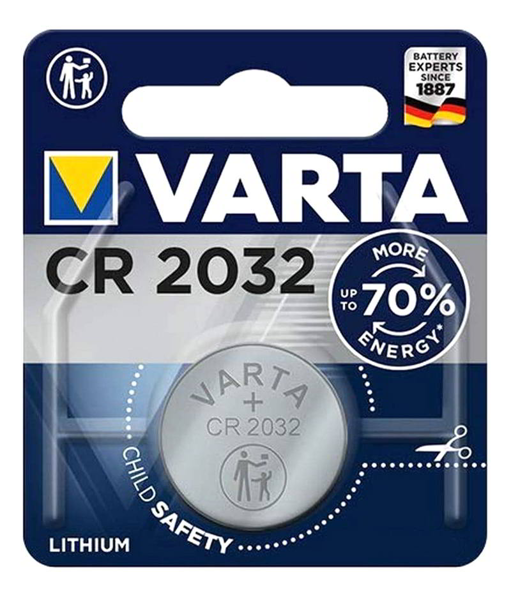 ΜΠΑΤΑΡΙΕΣ VARTA LITHIUM CR2032  3V BLISTER 1 TEM