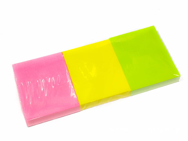 ΧΑΡΤΑΚΙΑ ΑΥΤΟΚΟΛΛΗΤΑ 51Χ38mm Χ3 TEM NEON ΧΡΩΜΑΤΑ 0.73.006