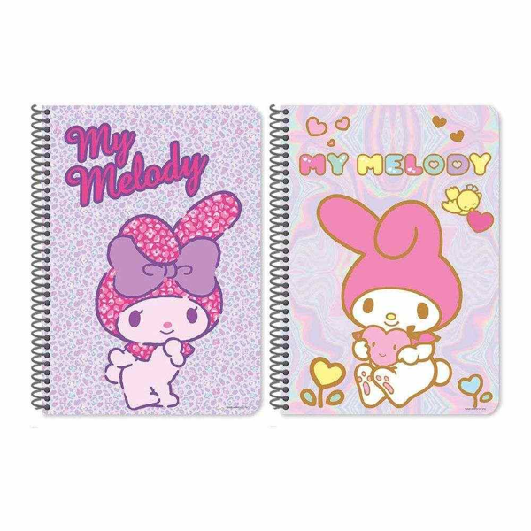 ΤΕΤΡΑΔΙΟ ΣΠΙΡΑΛ 17Χ25 2ΘΕΜ 60Φ HELLO KITTY 2ΣΧ. 000490188 2025