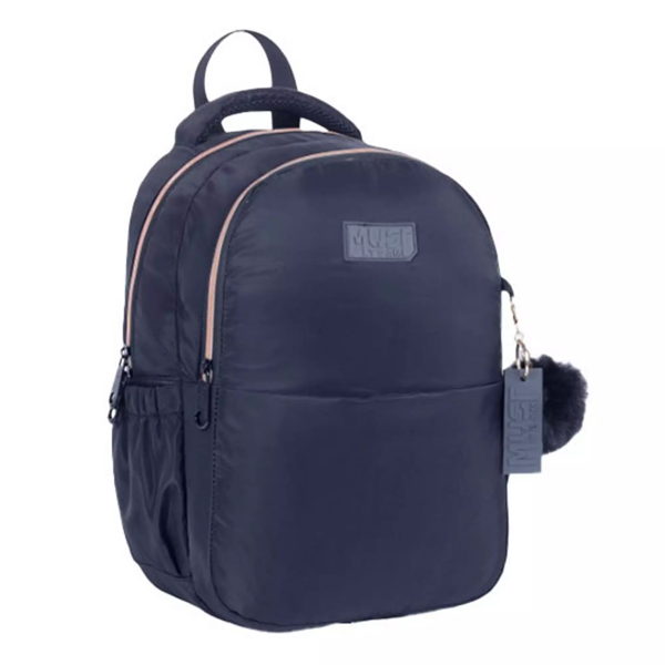 ΤΣΑΝΤΑ ΠΛΑΤΗΣ MUST TEAM 27X12X37 MONOCHROME MINI BLACK 000586533