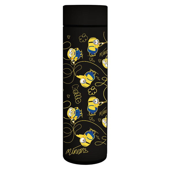 ΘΕΡΜΟΣ 500ML ΑΝΟΞΕΙΔΩΤΟ LED 6,5X22,5EK MINIONS