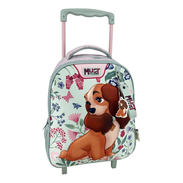 ΤΣΑΝΤΑ ΤΡΟΛΛΕΥ ΝΗΠΙΟΥ 27Χ10Χ31ΕΚ 2ΘΗΚΕΣ DISNEY LADY AND THE TRAMP