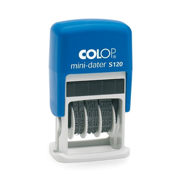 ΣΦΡΑΓΙΔΑ COLOP ΗΜΕΡΟΜΗΝΙΩΝ MINI DATER S-120 0,48mmX2cm ΜΗΚΟΣ ΕΛΛΗΝΙΚΗ ΕΩΣ 2035