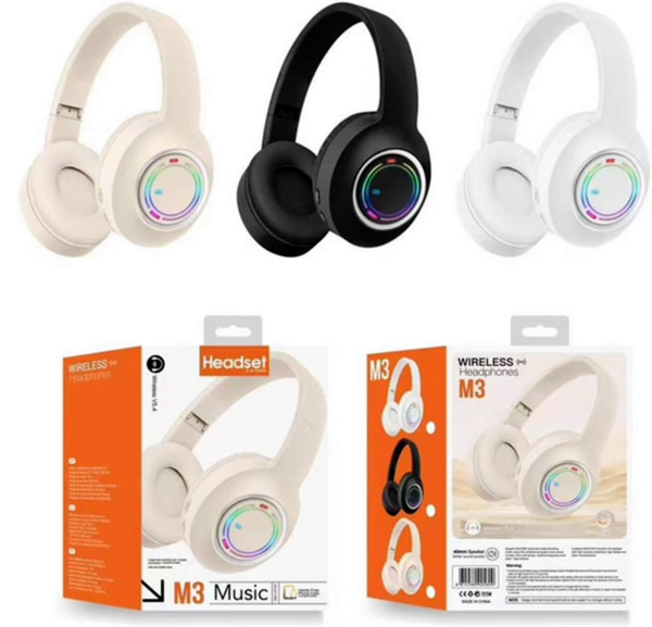 ΑΚΟΥΣΤΙΚΑ M3-160 RBG WIRELESS TWS BT V5.3 3 COLORS