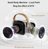 HXEIO BLUETOOTH RGB KARAOKE KAI 2 ΜΙΚΡΟΦΩΝΑ Κ12 ΡΟΖ