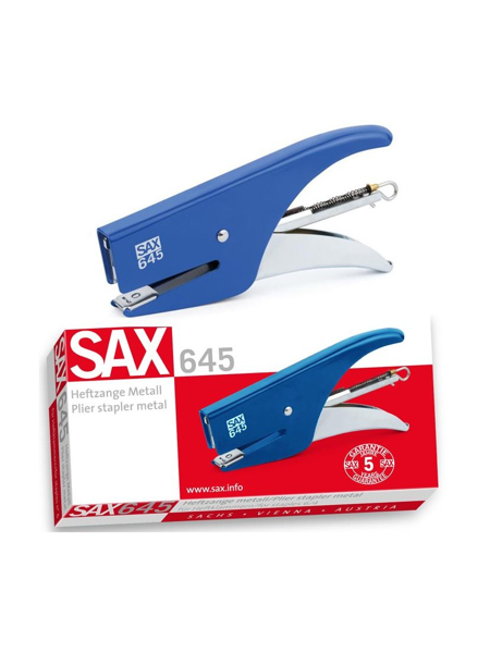 ΣΥΡΡΑΠΤΙΚΗ SAX DESIGN 645  ΜΑΥΡΗ No64 20ΦΥΛΛΩΝ AUSTRIA