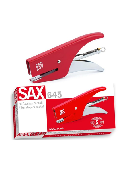ΣΥΡΡΑΠΤΙΚΗ SAX DESIGN 645 ΚΟΚΚΙΝΗ No64 20ΦΥΛΛΩΝ AUSTRIA
