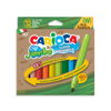 ΜΑΡΚΑΔΟΡΟΙ CARIOCA JUMBO ECO RECYCLED ΣΕΤ 12 ΤΕΜΑΧΙΑ 6mm MAXI TIP  43461