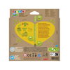 ΜΑΡΚΑΔΟΡΟΙ CARIOCA JUMBO ECO RECYCLED ΣΕΤ 12 ΤΕΜΑΧΙΑ 6mm MAXI TIP  43461