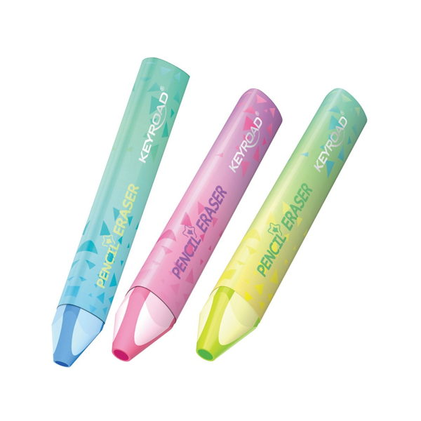 ΓΟΜΟΛΑΣΤΙΧΑ KEYROAD ΣΤΥΛΟΣ PEN STYLE 3 PASTEL ΧΡΩΜΑΤΑ 1.5X9EK. KR-973403