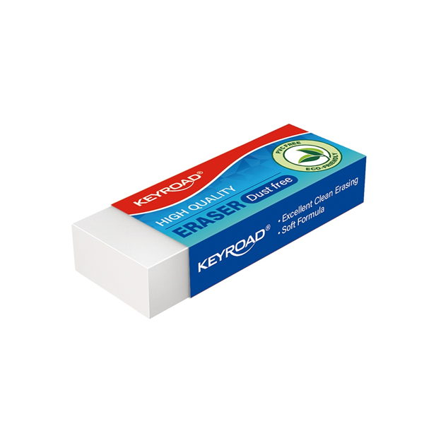 ΓΟΜΟΛΑΣΤΙΧΑ KEYROAD DUST FREE ΛΕΥΚΗ 60x22x12mm KR970980