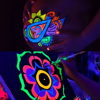 ΤΕΜΠΕΡΑ KEYROAD LUMINOUS POSTER PAINT GLOW IN THE DARK 6X25ml  KR 973290