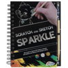 ΒΙΒΛΙΟ ΧΡΩΜΑΤΙΣΜΟΥ SCRATCH & SKETCH SPARKLE 17Χ22ΕΚ.