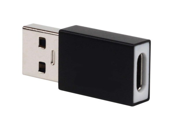 ΑΝΤΑΠΤΟΡΑΣ POWERTECH USB σε USB-C θηλυκό CAB-UC024, μαύρος