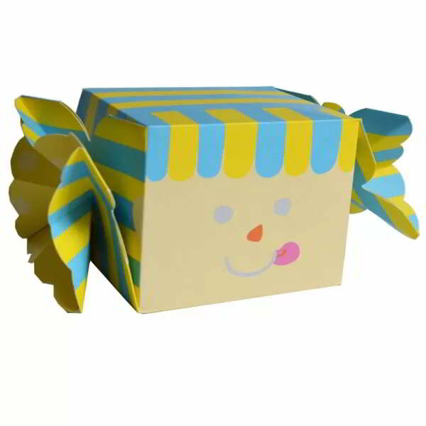 ΚΟΥΤΑΚΙ CANDY BOX "ΡΙΓΕ ΣΙΕΛ-ΚΙΤΡΙΝΟ" ΠΑΚ/6