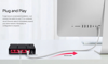 SWITCH ETHERNET MERCUSYS MS105G, 5 PORT x 10/100/1000 Mbps, Ver. 1.0