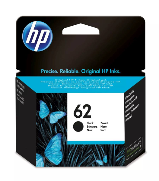 ΜΕΛΑΝΗ HP 62  BLACK C2P04AE UUQ 200 PAGES*