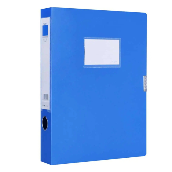 ΚΟΥΤΙ ΧΡΑΤΣ DL5071 Α4 23X31.5X3.5cm ΡΑΧΗ 3.5cm ΜΠΛΕ ΑΔΙΑΦΑΝΕΣ
