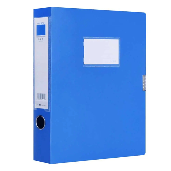 ΚΟΥΤΙ ΧΡΑΤΣ DL5072 Α4 23X31.5X5.5cm ΡΑΧΗ 5.5cm ΜΠΛΕ ΑΔΙΑΦΑΝΕΣ