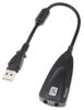ΚΑΡΤΑ ΗΧΟΥ USΒ 2.0V ST16, 7.1, 2x 3.5mm, μαύρη