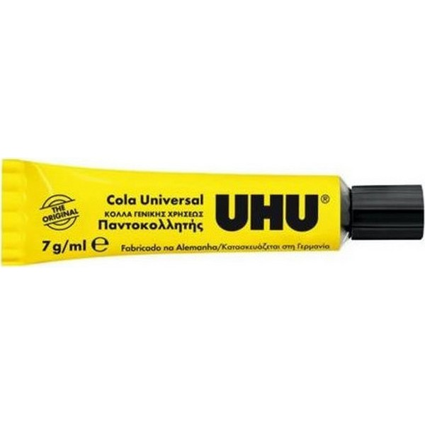 ΚΟΛΛΑ UHU ρευστή 7g/ml ΣΩΛΗΝΑΡΙΟ mini